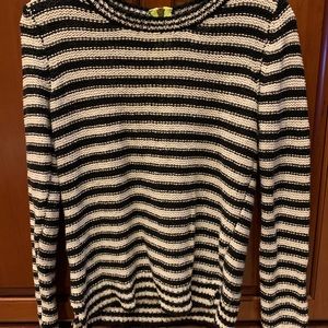 Aeropostale black and white striped sweater
